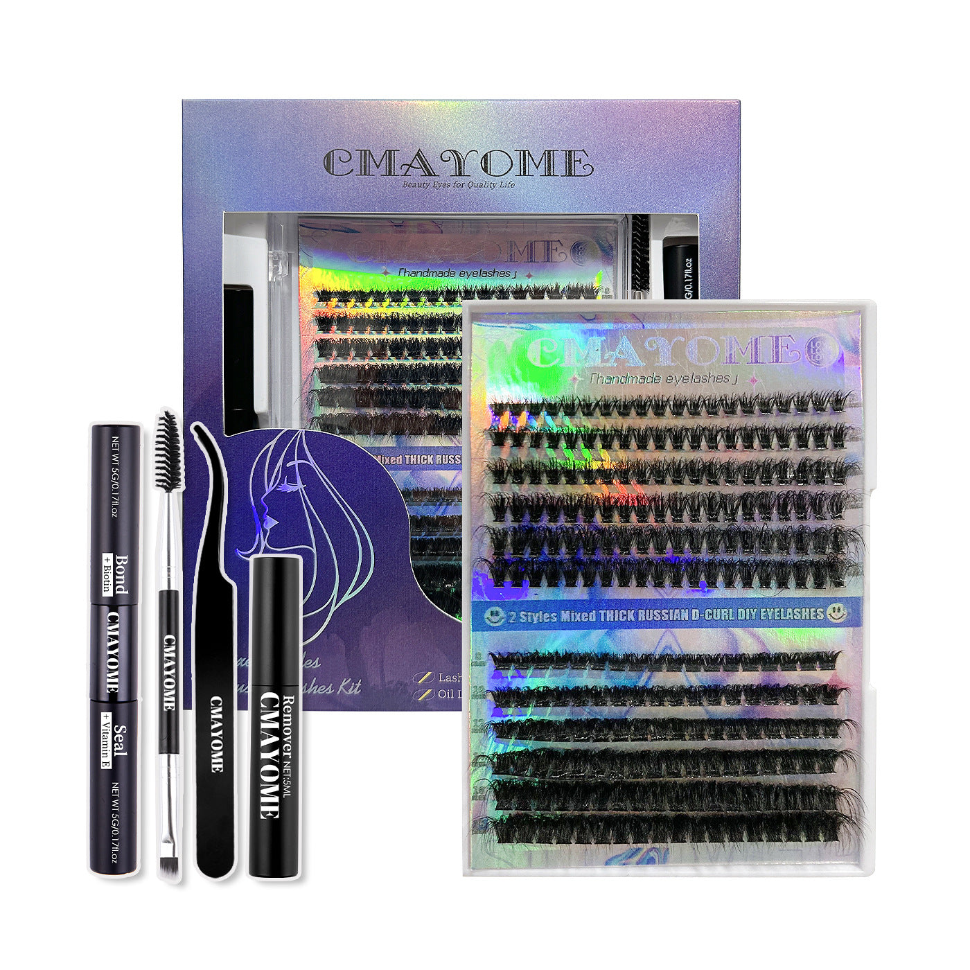Girls' false eyelashes