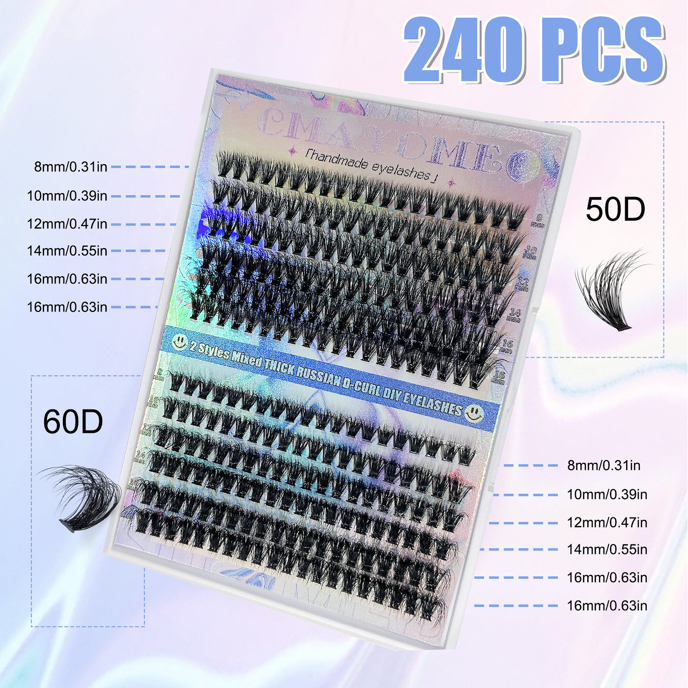 Girls' false eyelashes
